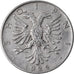 Coin, Albania, 1/2 Lek, 1926, Rome, EF(40-45), Nickel, KM:4