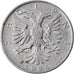 Moneda, Albania, 1/2 Lek, 1926, Rome, MBC, Níquel, KM:4