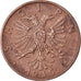 Monnaie, Albania, Zog I, 2 Qindar Ari, 1935, Rome, TTB+, Bronze, KM:15