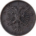 Monnaie, Albania, Zog I, 2 Qindar Ari, 1935, Rome, TTB+, Bronze, KM:15
