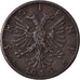 Monnaie, Albania, Zog I, Qindar Ar, 1935, Rome, TTB, Bronze, KM:14