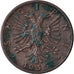 Monnaie, Albania, Zog I, Qindar Ar, 1935, Rome, TTB, Bronze, KM:14