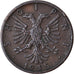 Moneda, Albania, Zog I, Qindar Ar, 1935, Rome, MBC+, Bronce, KM:14