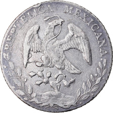 Coin, Mexico, 8 Reales, 1887, Mexico City, Countermark, EF(40-45), Silver