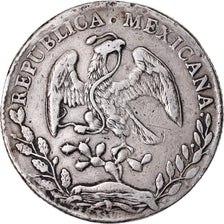 Monnaie, Mexique, 8 Reales, 1885, Zacatecas, TB, Argent, KM:377.13