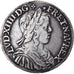 Monnaie, France, Louis XIV, 1/2 Écu à la mèche longue, 1/2 Ecu, 1649, Saint