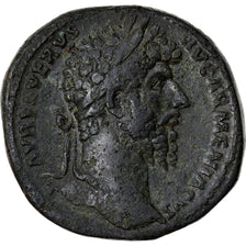 Moneta, Lucius Verus, Sesterzio, Roma, BB+, Bronzo, RIC:1420
