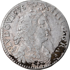 Münze, Frankreich, Louis XIV, 4 Sols dits « des Traitants », 4 Sols, 1676