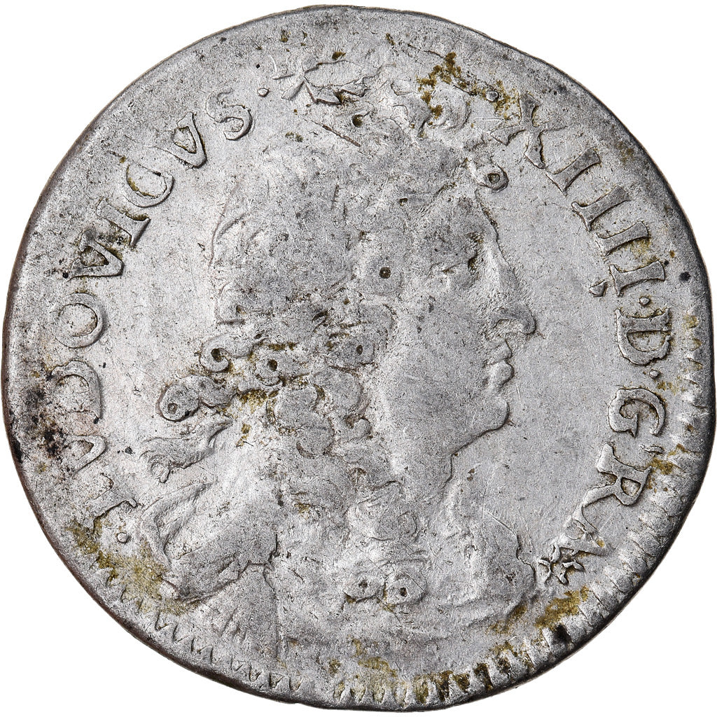 Munten, Frankrijk, Louis XIV, 4 Sols dits « des Traitants », 4 Sols, 1676