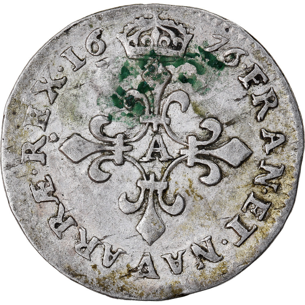 Munten, Frankrijk, Louis XIV, 4 Sols dits « des Traitants », 4 Sols, 1676