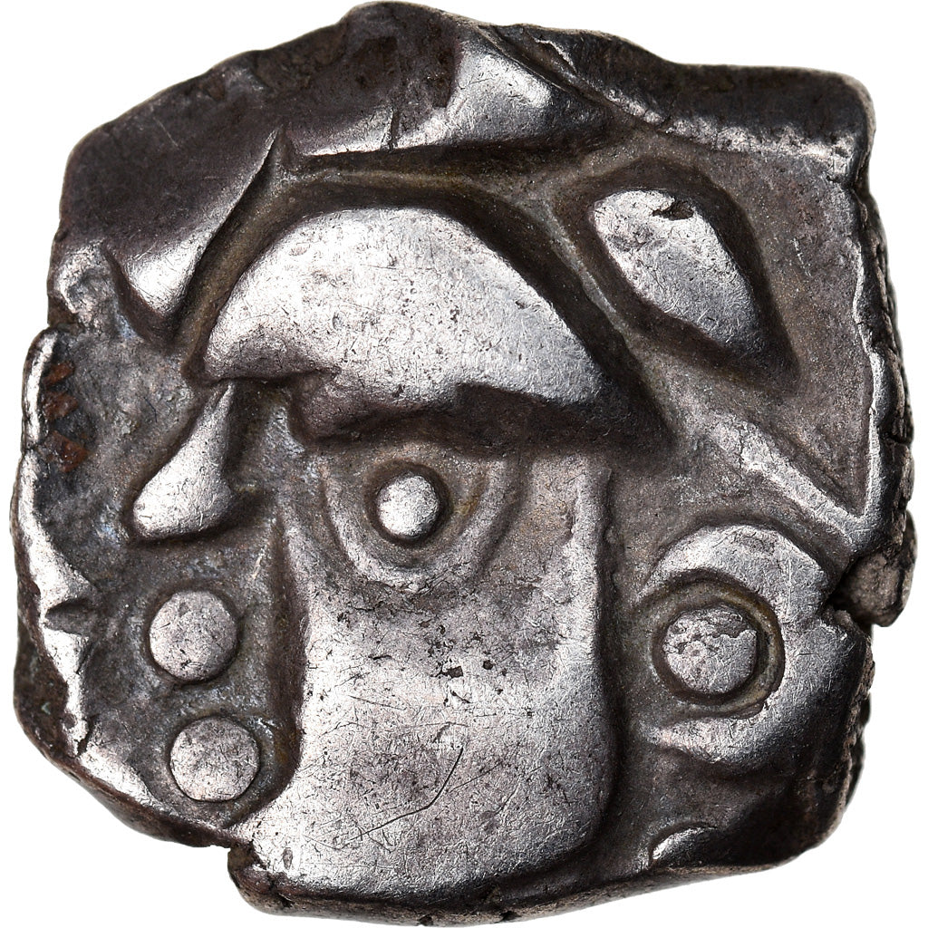 Coin, Volcae Tectosages, Drachm, AU(55-58), Silver, Feugère & Py:DCR-73