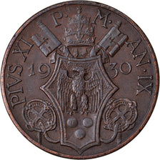 Moneta, CITTÀ DEL VATICANO, Pius XI, 10 Centesimi, 1930, Roma, SPL-, Bronzo