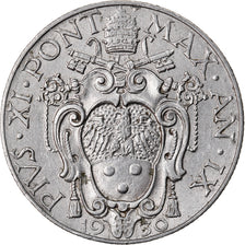 Moneda, CIUDAD DEL VATICANO, Pius XI, 50 Centesimi, 1930, Roma, MBC+, Níquel
