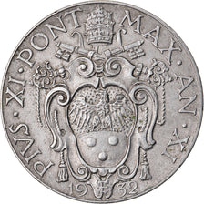 Coin, VATICAN CITY, Pius XI, 2 Lire, 1932, EF(40-45), Nickel, KM:6