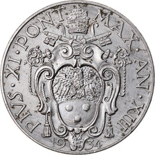 Moeda, CIDADE DO VATICANO, Pius XI, 2 Lire, 1934, EF(40-45), Níquel, KM:6