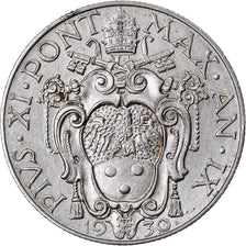 Münze, Vatikanstadt, Pius XI, 50 Centesimi, 1930, Roma, SS+, Nickel, KM:4