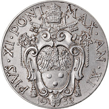 Moneta, CITTÀ DEL VATICANO, Pius XI, 2 Lire, 1932, BB+, Nichel, KM:6