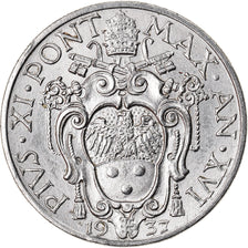 Monnaie, Cité du Vatican, Pius XI, 20 Centesimi, 1937, Roma, SUP+, Nickel, KM:3