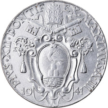 Coin, VATICAN CITY, Pius XII, 2 Lire, 1941, AU(55-58), Stainless Steel, KM:27A