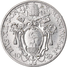 Münze, Vatikanstadt, Pius XII, 20 Centesimi, 1939, Roma, UNZ, Nickel, KM:24