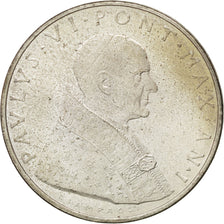 Coin, VATICAN CITY, Paul VI, 500 Lire, 1963, MS(63), Silver, KM:83.1
