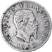 Coin, Italy, Vittorio Emanuele II, Lira, 1863, Milan, VF(20-25), Silver, KM:5a.1