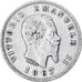 Coin, Italy, Vittorio Emanuele II, Lira, 1867, Milan, VF(20-25), Silver, KM:5a.1