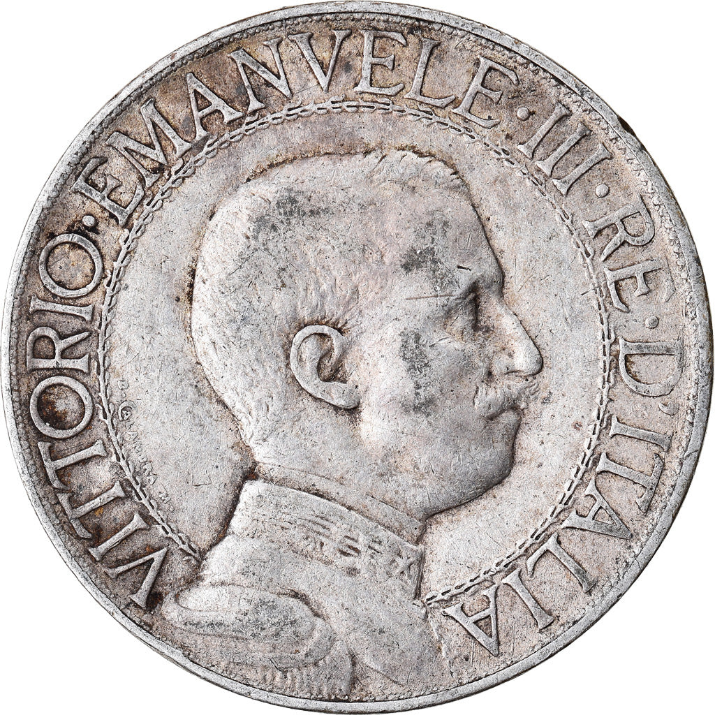 Monnaie, Italie, Vittorio Emanuele III, Lira, 1913, Rome, TB+, Argent, KM:45
