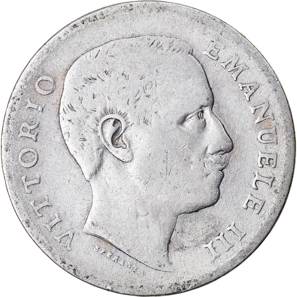 Münze, Italien, Vittorio Emanuele III, Lira, 1902, Rome, S, Silber, KM:32