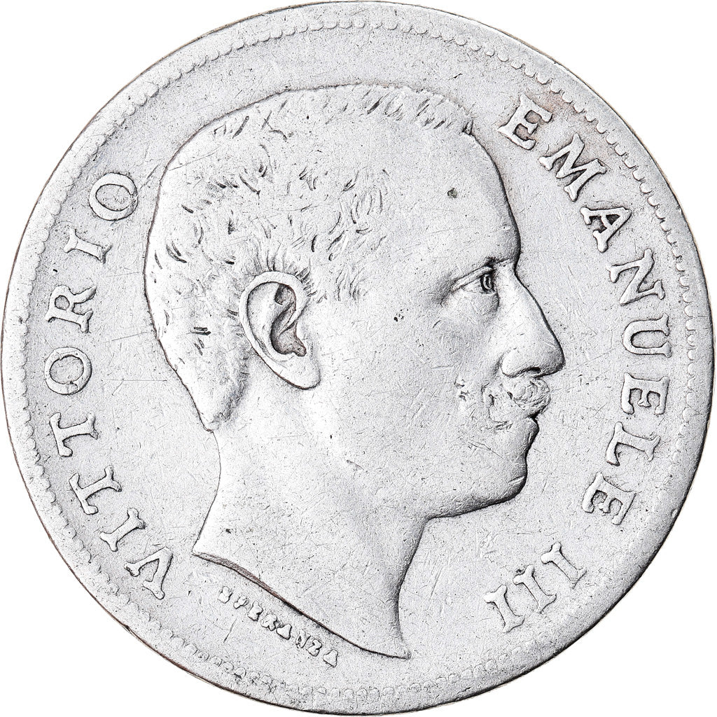 Münze, Italien, Vittorio Emanuele III, Lira, 1902, Rome, S, Silber, KM:32