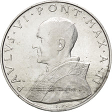 VATICAN CITY, 10 Lire, 1964, KM #79.2, MS(63), Aluminum, 23, 1.60