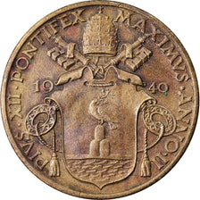 Coin, VATICAN CITY, Pius XII, 10 Centesimi, 1940, Roma, AU(55-58)