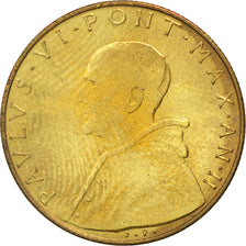 VATICAN CITY, 20 Lire, 1964, KM #80.1, MS(63), Aluminum-Bronze, 21.25, 3.58