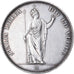 Coin, ITALIAN STATES, LOMBARDY-VENETIA, 5 Lire, 1848, Milan, AU(55-58), Silver