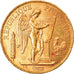 Moneta, Francja, Génie, 100 Francs, 1900, Paris, AU(50-53), Złoto, KM:832