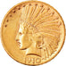 Coin, United States, Indian Head, $10, Eagle, 1910, U.S. Mint, Denver