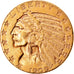 Münze, Vereinigte Staaten, Indian Head, $5, Half Eagle, 1909, U.S. Mint