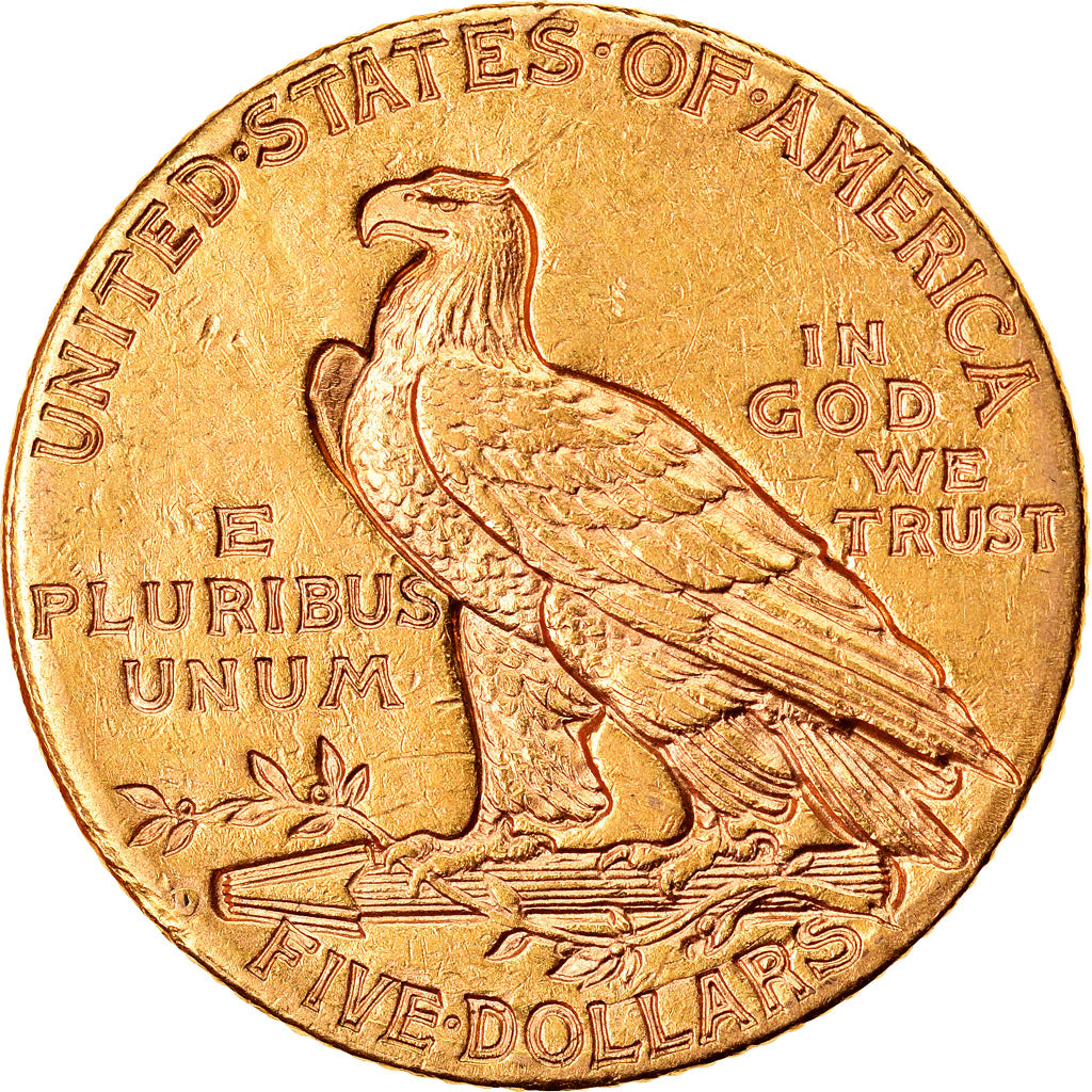 Münze, Vereinigte Staaten, Indian Head, $5, Half Eagle, 1909, U.S. Mint