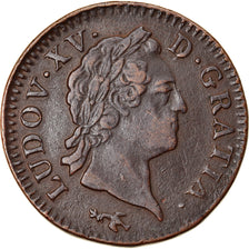Münze, Frankreich, Louis XV, Sol à la vieille tête, Sol, 1769, Besan, VZ