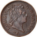 Coin, France, Louis XV, Sol à la vieille tête, Sol, 1769, Besan, AU(55-58)