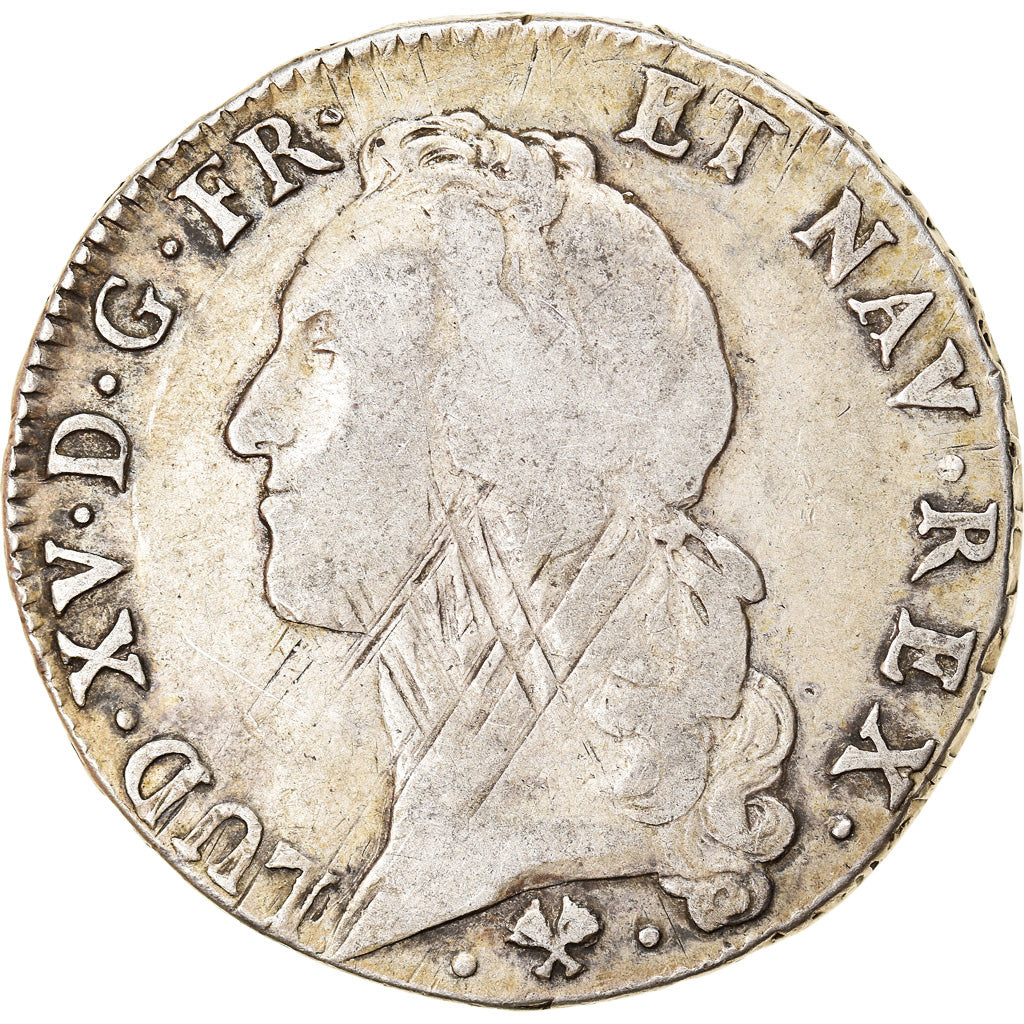 Münze, Frankreich, Louis XV, Écu au bandeau, Ecu, 1764, Bayonne, S, Silber