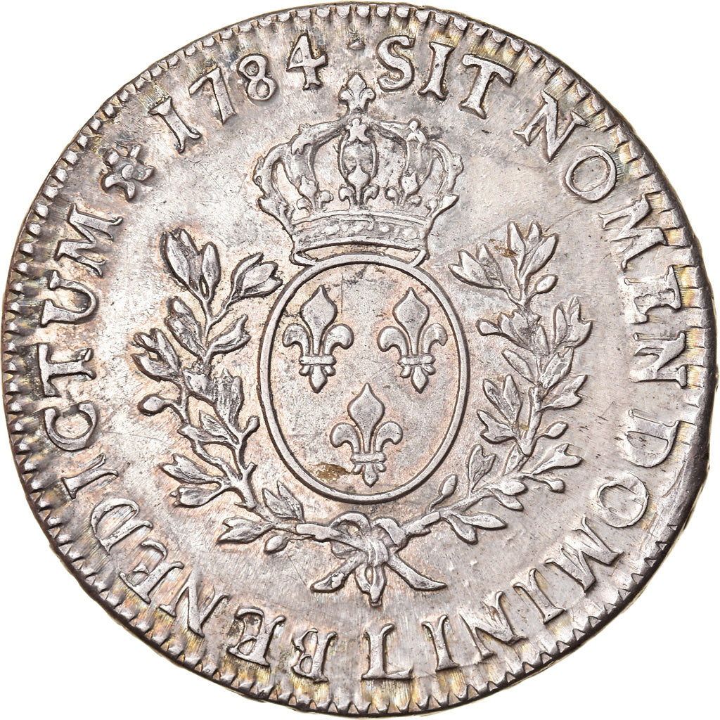 Coin, France, Louis XVI, Écu aux branches d'olivier, Ecu, 1784, Bayonne