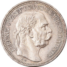 Coin, Hungary, Franz Joseph I, Korona, 1912, MS(63), Silver, KM:492