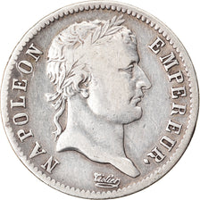 Moneta, Francia, Napoléon I, Franc, 1813, Paris, MB+, Argento, KM:692.1