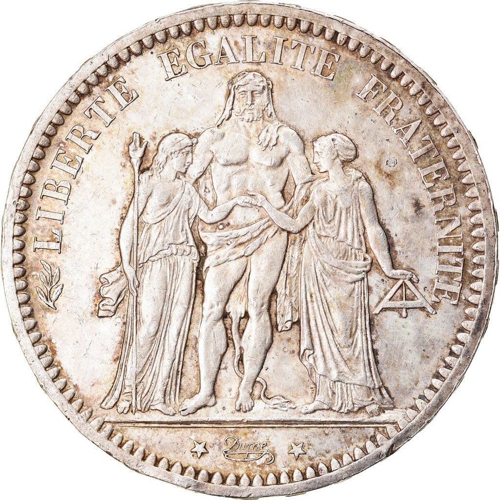 Monnaie, France, Hercule, 5 Francs, 1872, Paris, SUP, Argent, Gadoury:745a