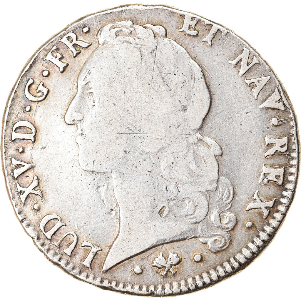 Moneda, Francia, Louis XV, Écu au bandeau, Ecu, 1765, Bayonne, BC+, Plata