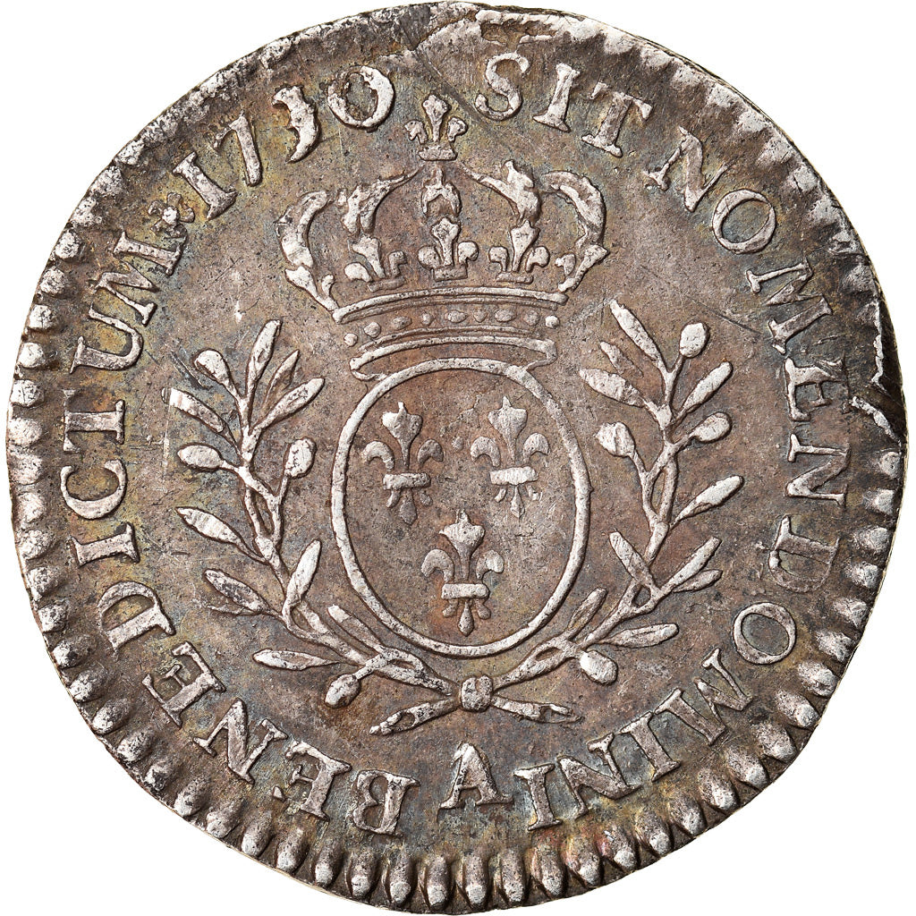 Coin, France, Louis XV, 1/20 Écu  aux branches d'olivier (6 sols), 6 Sols, 1/20