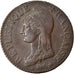 Monnaie, France, Dupré, 5 Centimes, AN 8, Paris, TTB, Bronze, Gadoury:126a