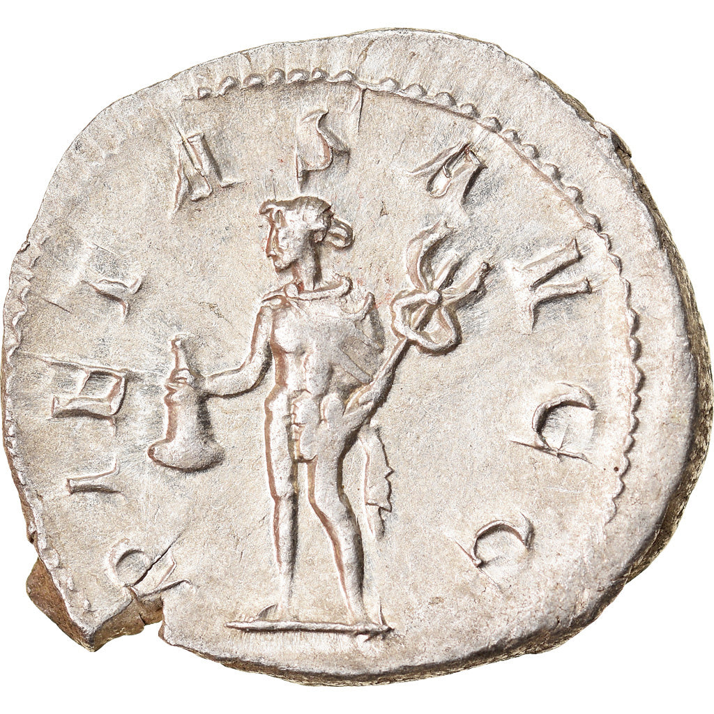 Münze, Herennius Etruscus, Antoninianus, 250-251, Rome, VZ+, Billon, RIC:142b