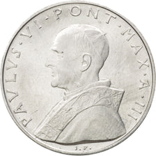 VATICAN CITY, 10 Lire, 1965, KM #79.2, MS(63), Aluminum, 23, 1.60